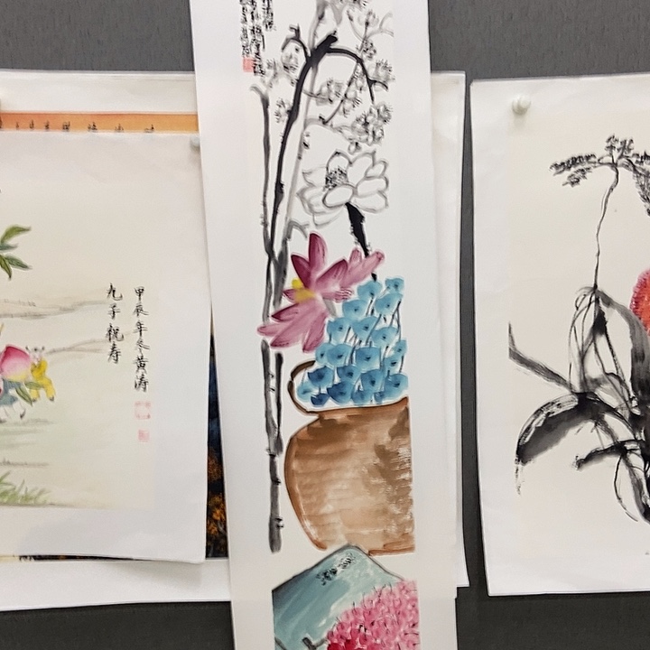 国画手寫手繪作品108