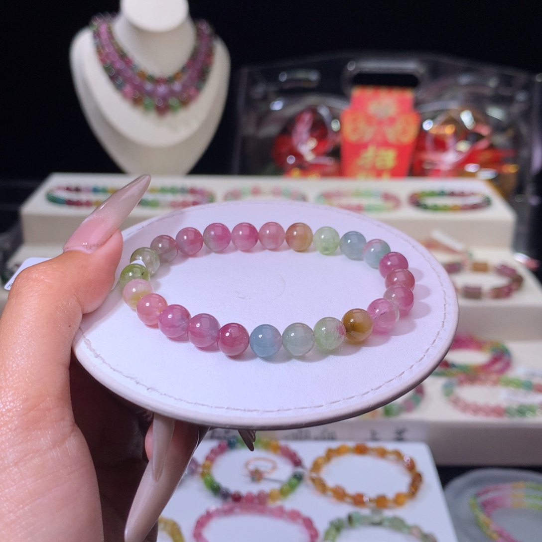 碧玺手链未镶嵌碧玺