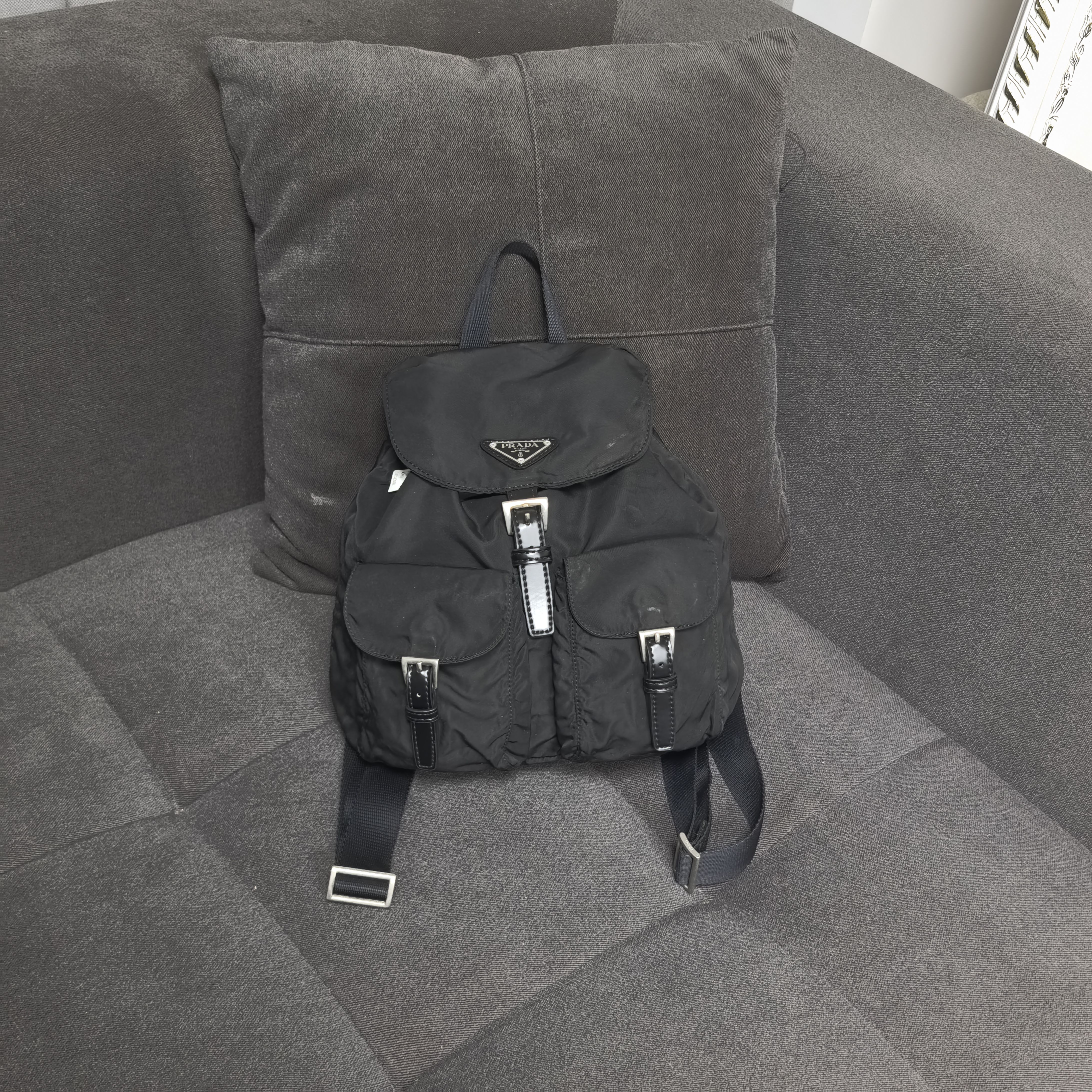 95新 Prada/普拉达 兔兔奢/普拉达双肩包/241112008