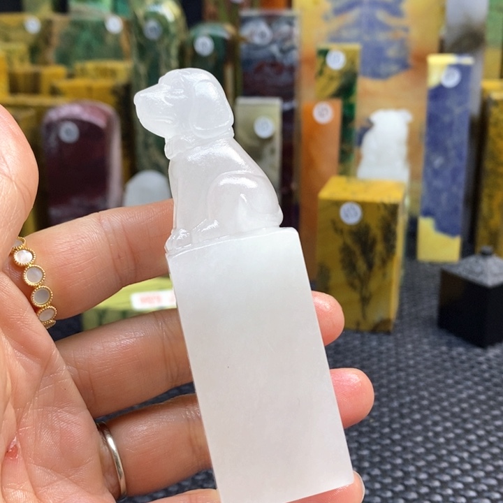 江西石何*青田石印章石