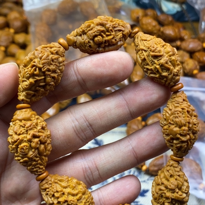 手串/手链橄榄核橄榄核雕工艺手串