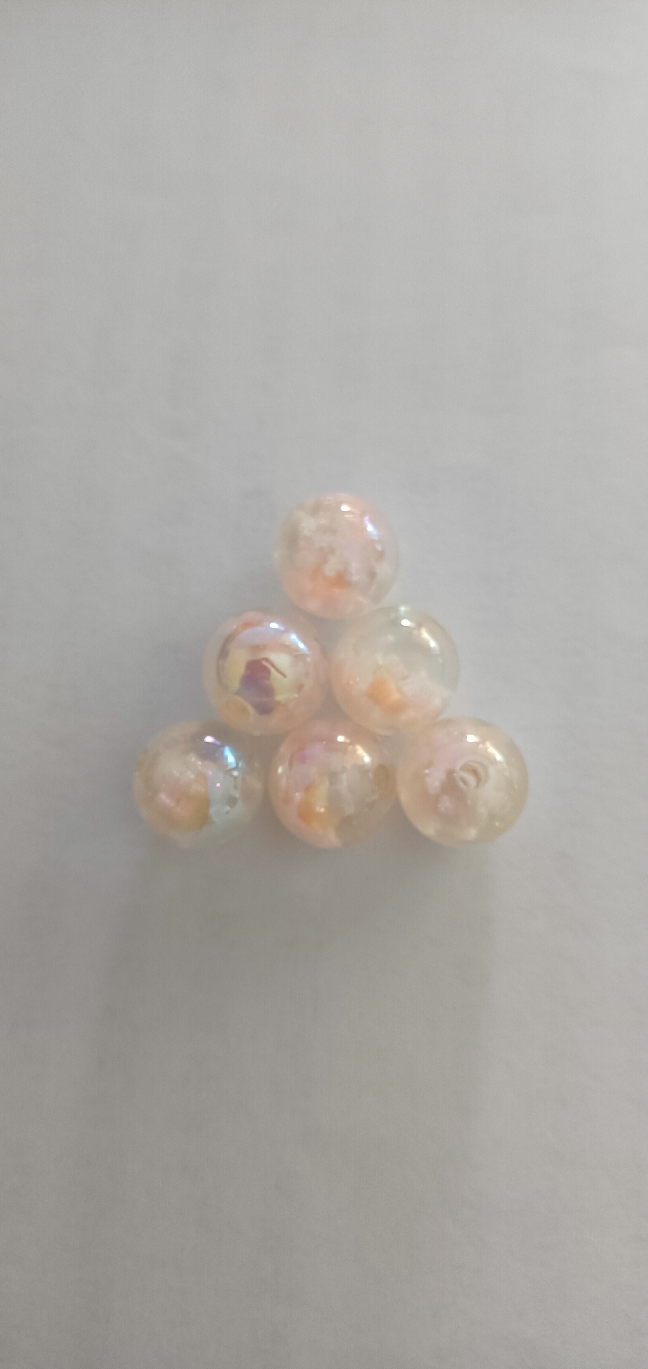 [贝贝家] 海蒂树脂雪晶珠直孔圆珠
