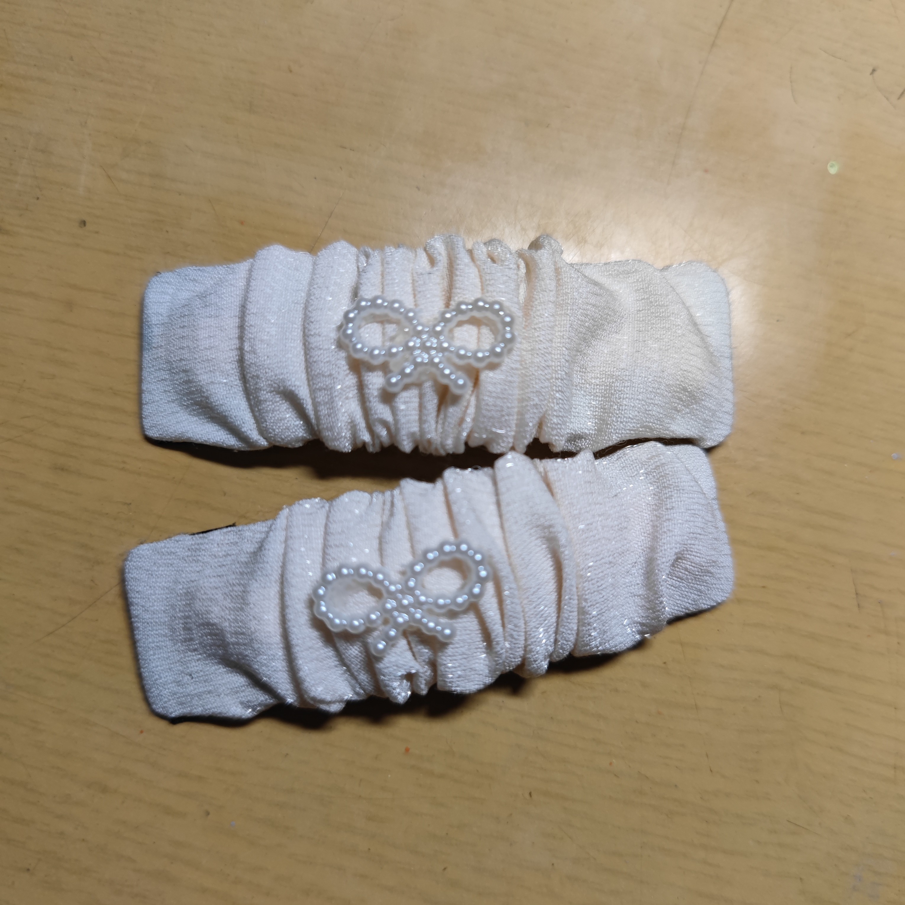 手工制作褶皱夹，手工制作不退不换，一对出