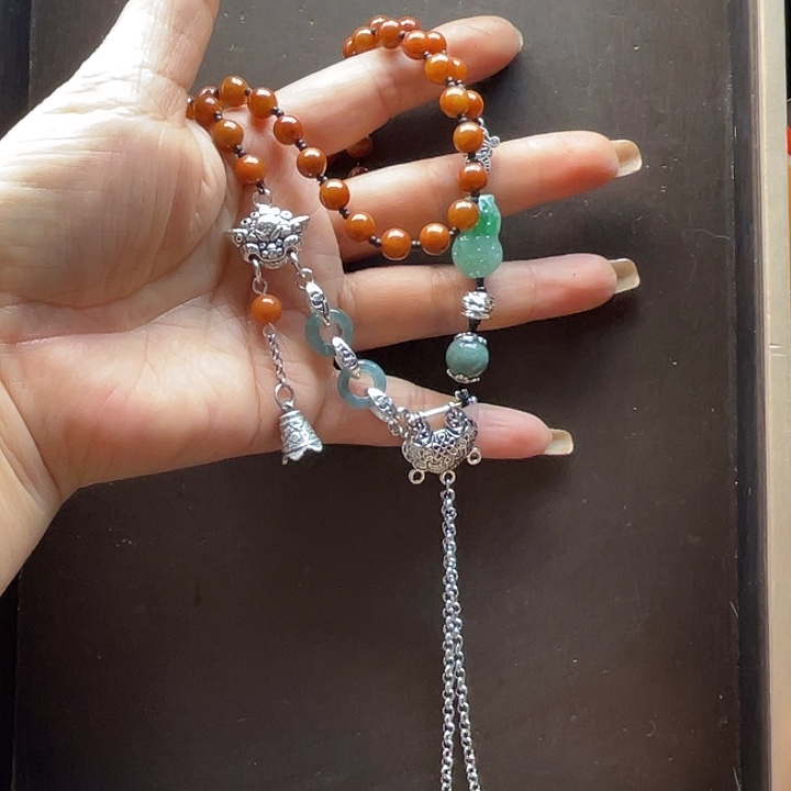 慧***٨翡翠未镶嵌颈饰666