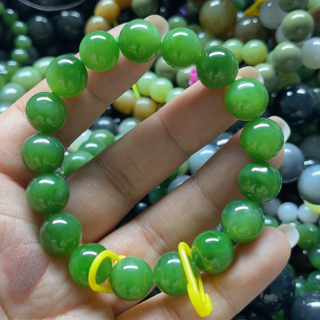 和田玉手链未镶嵌