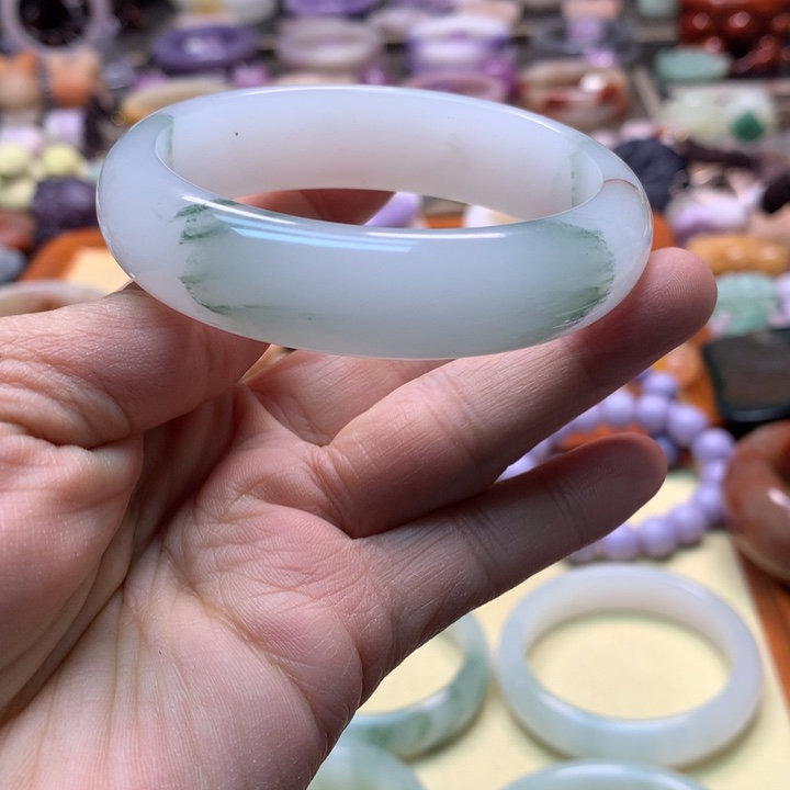 石英岩玉未镶嵌天山翠58.8