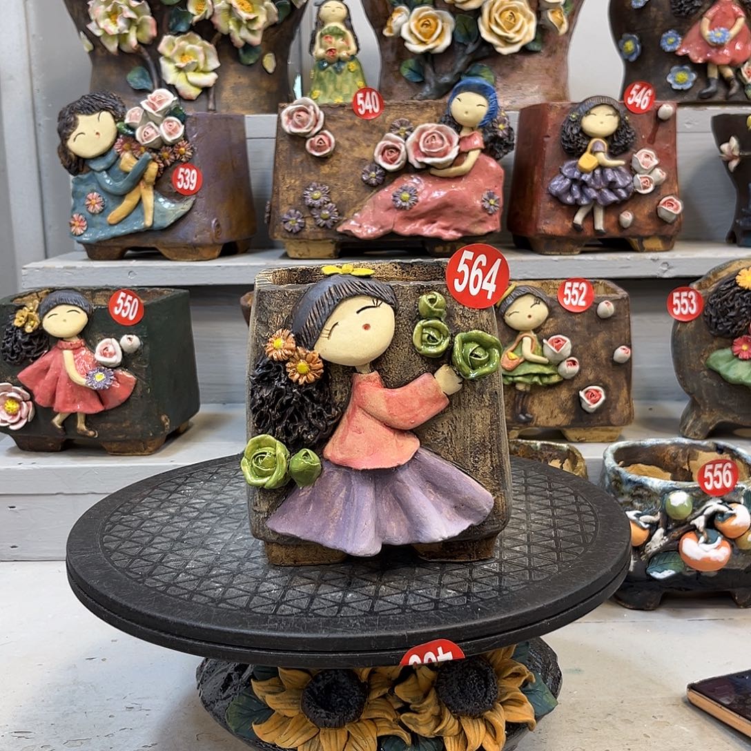 康***英福利564 号陶然花器手工花盆