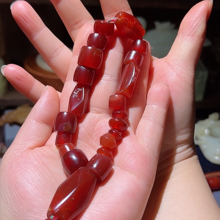 玛瑙/玉髓手链未镶嵌