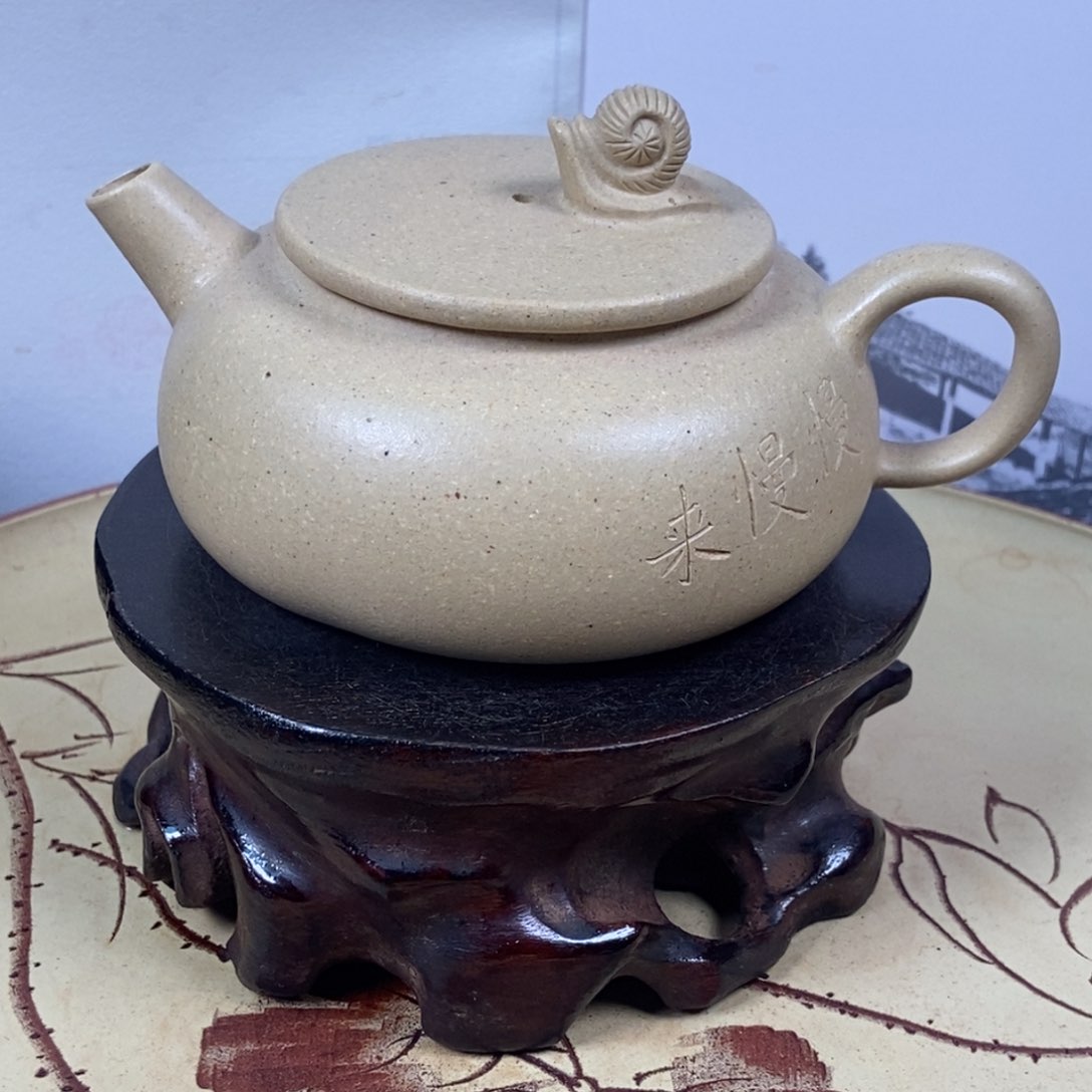 紫砂茶壶本绿170 容量宜兴紫砂壶