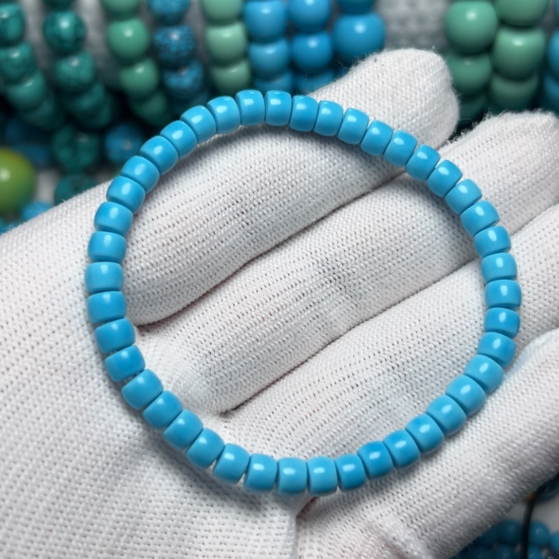 卡5+蓝直切手串手链