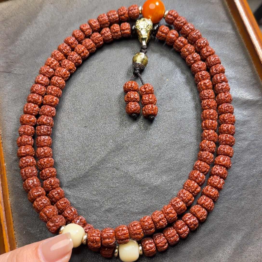 金刚菩提吊坠盘龙