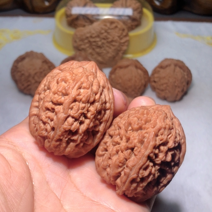 把件文玩核桃36大蒜头