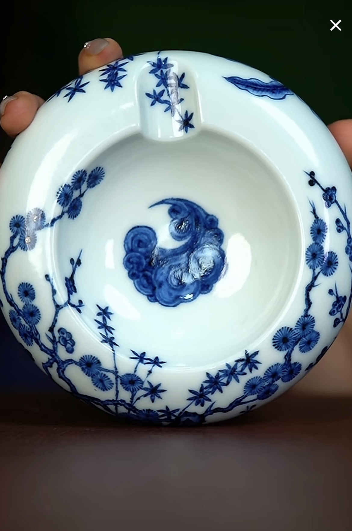 布衣瓷匠松竹梅雪茄缸
