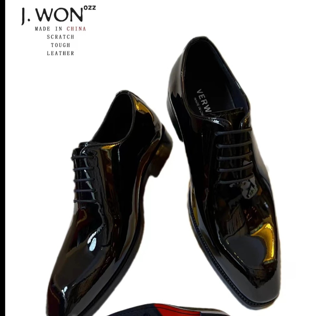  J. WONozz  一片式正装男士皮鞋