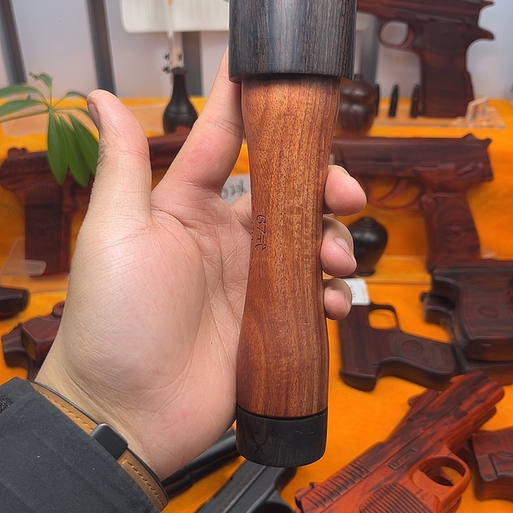 木6 7式千年乌木紫光檀+缅花