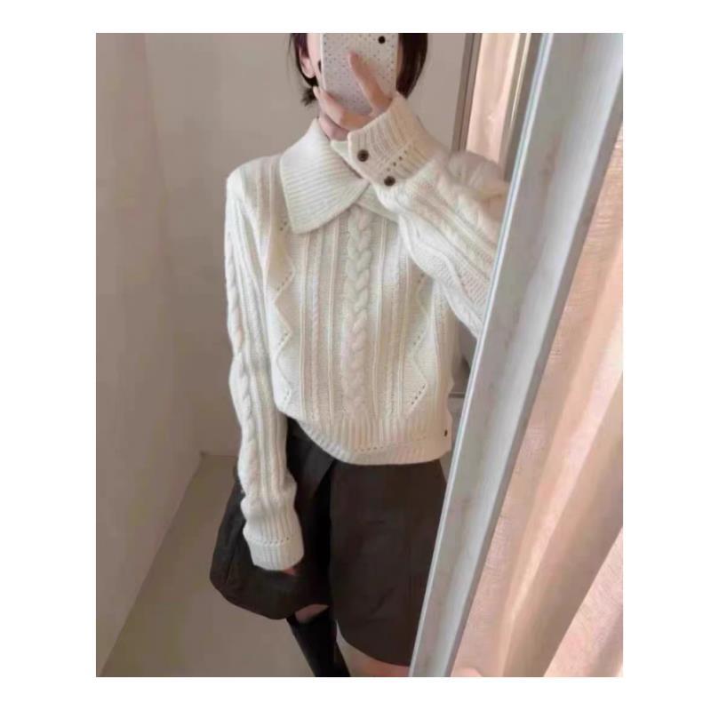 樱子家【1-500】2025女装新款通勤风针织衫韩版毛衣显瘦慵懒风毛衣