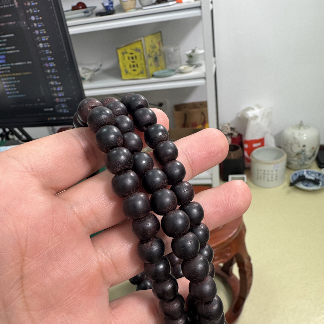 非金属木质手链 艺术 工艺品 木质手串