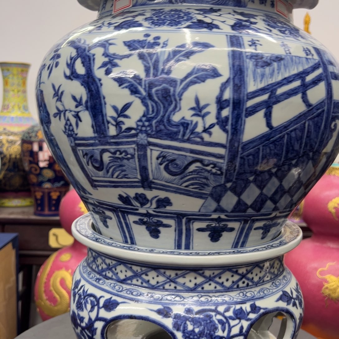 精美陶瓷摆件立件