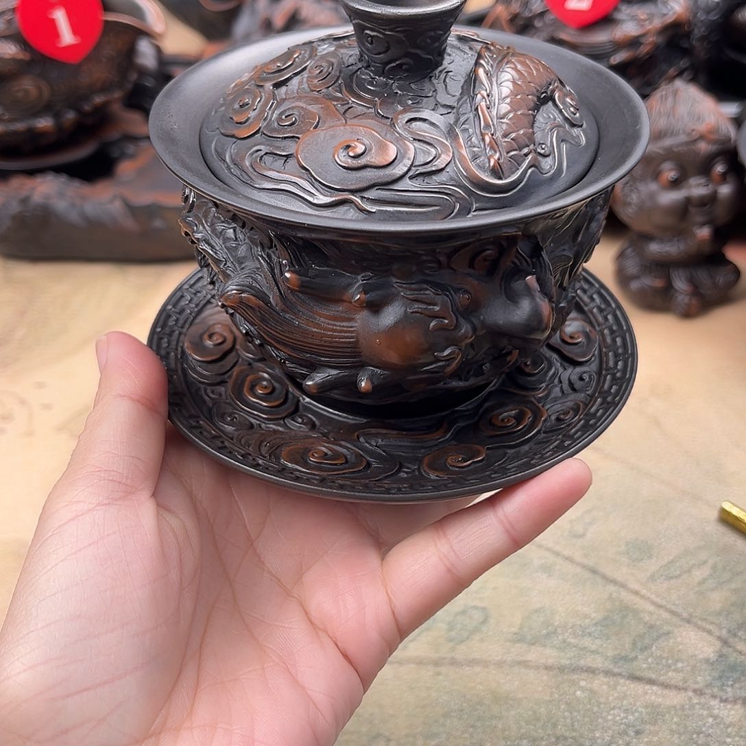 壶沉**狼云南紫陶茶壶茶壶