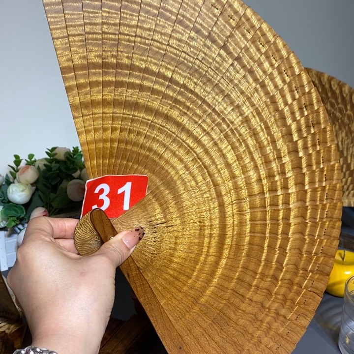 金丝楠揽*金丝楠木扇子