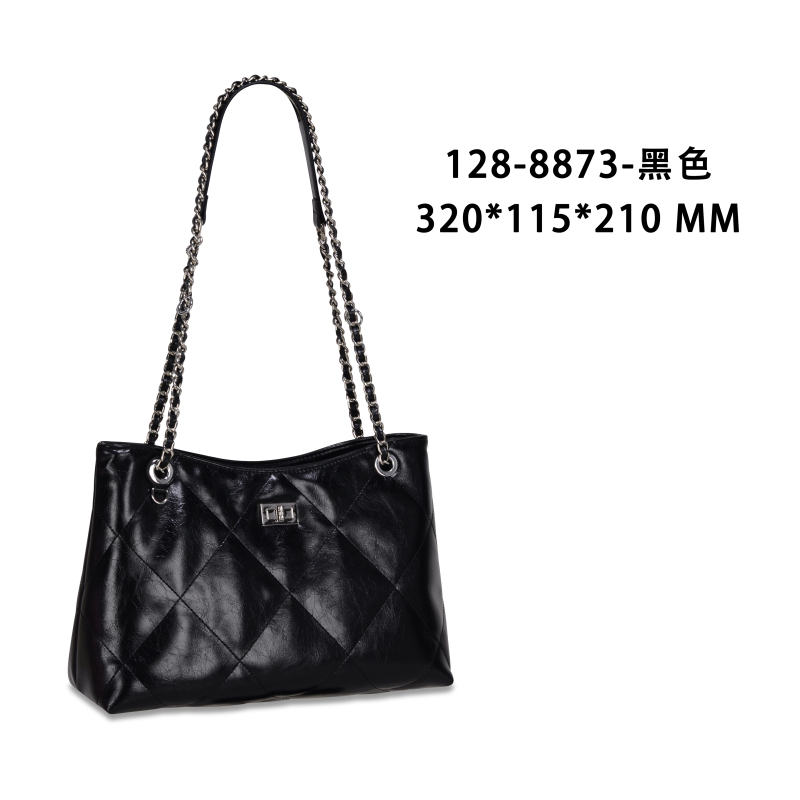 【YI CHEN】GQ-8873-黑色-高定轻奢时尚百搭潮流女士包包