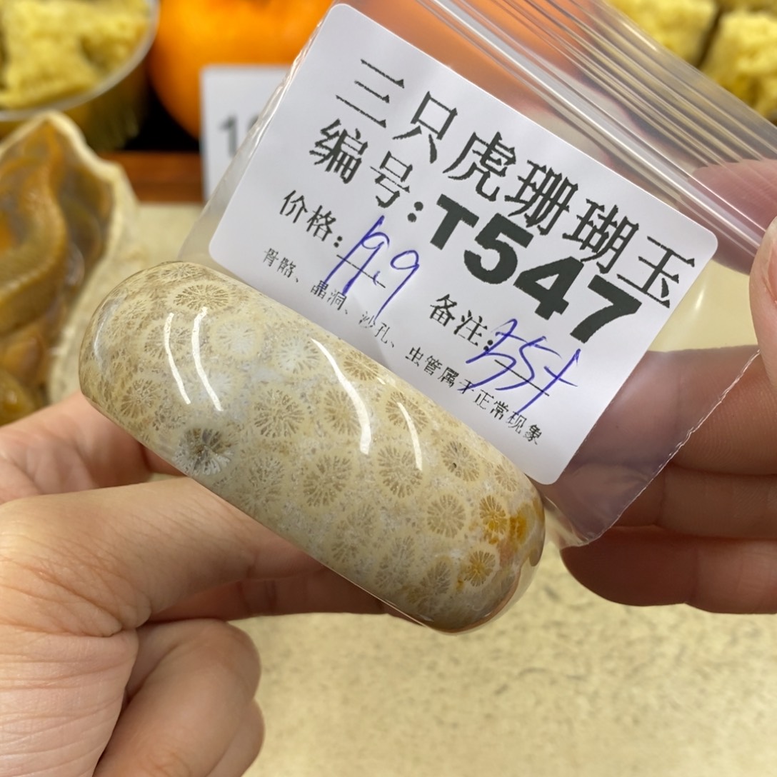 硅化珊瑚（珊瑚玉）1未镶嵌旅****8