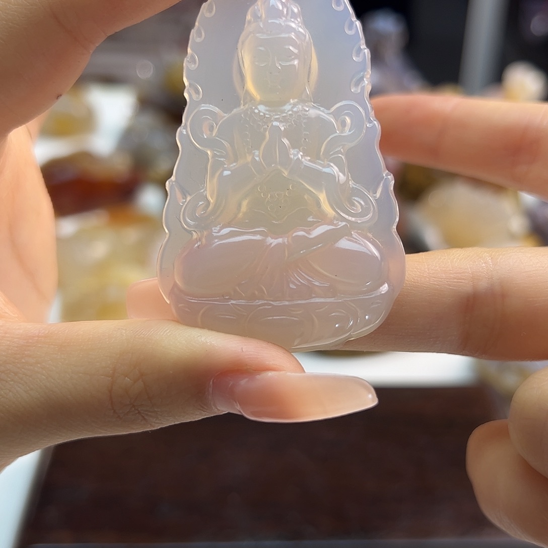 玛瑙/玉髓合金颈饰