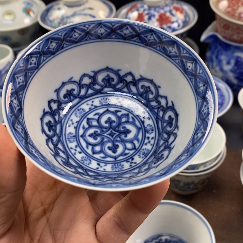 【闪购商品】景德镇青花主人杯