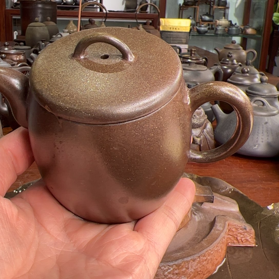 贵台龙窑柴烧茶壶A14