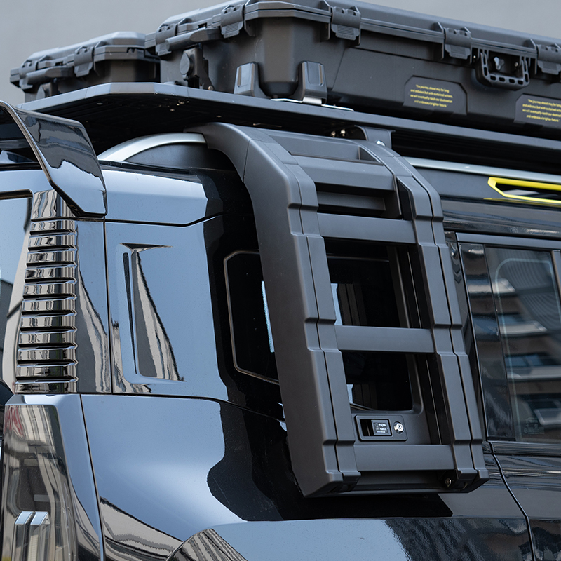 捷途自由者原厂侧爬梯山海T2旅行者车顶爬梯