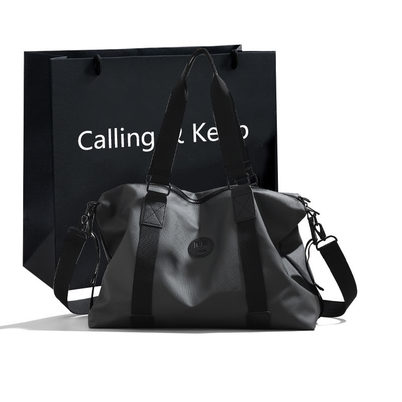 新款小型轻便外出行李包短期旅行包包袋女男款大容量手提包斜挎包