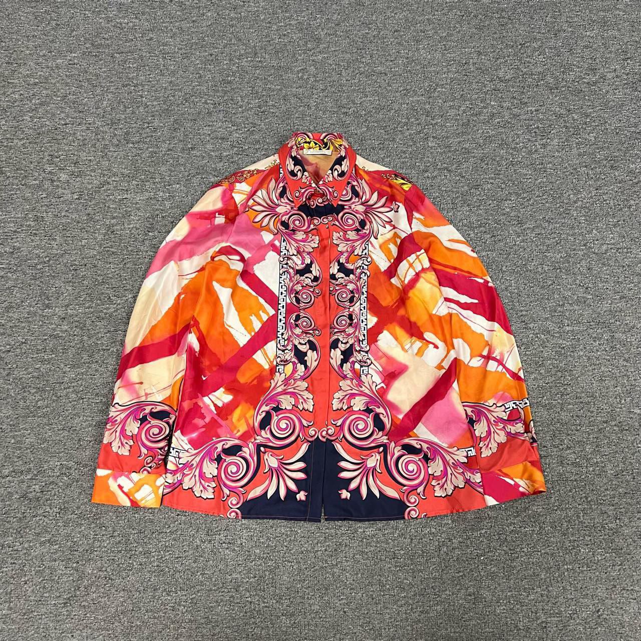 99新 VERSACE/范思哲 范思哲  秀款衬衫 44码 桑蚕丝