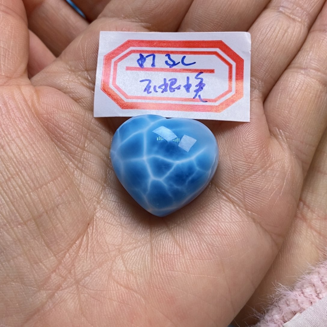 针钠钙石（海纹石）颈饰未镶嵌幸***丫