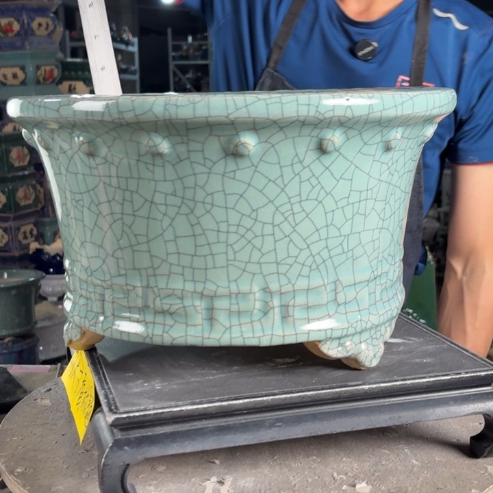 一风堂石湾花盆 内29*17