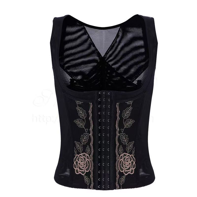 依情迷巴黎腰背夹束裤身材管理器聚拢塑身上衣夏季薄款女士背心