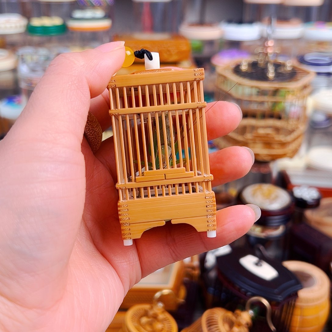 竹掌中宝小方笼➕扎嘴