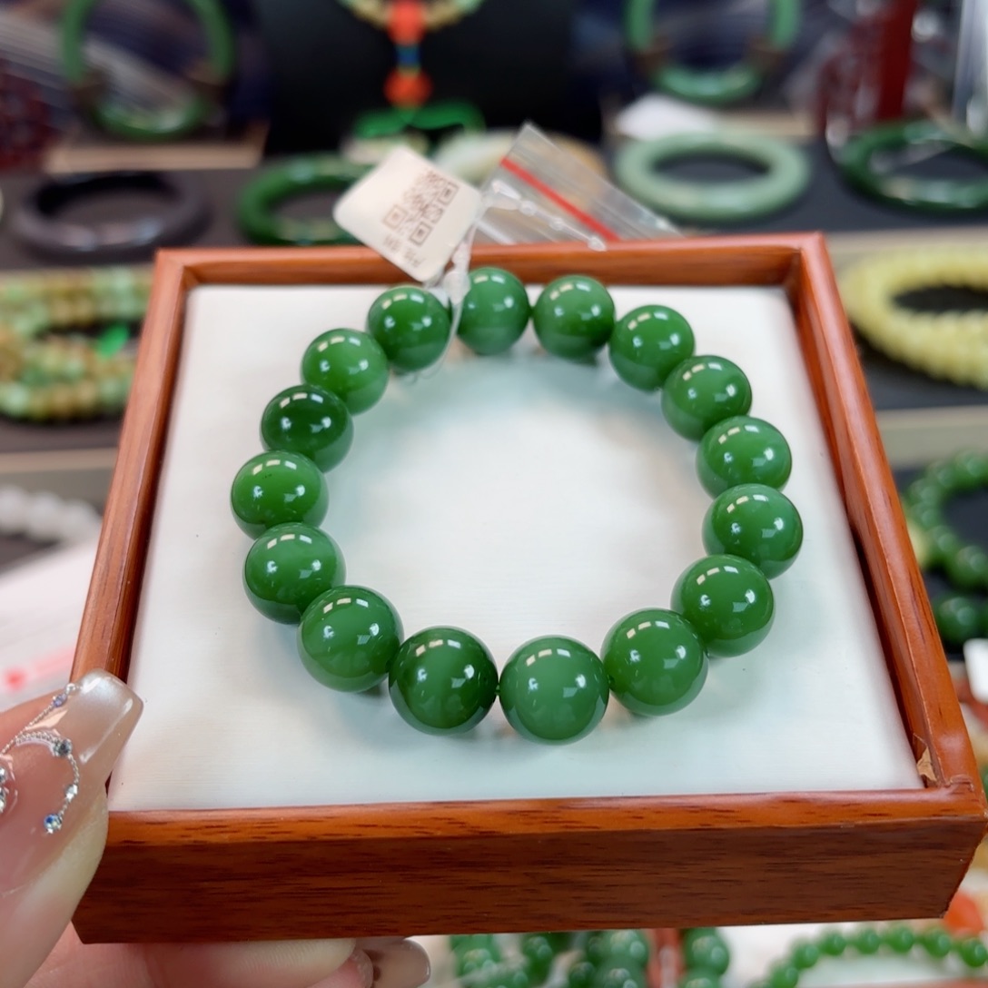 和田玉手链未镶嵌七**野