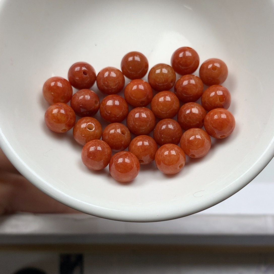 翡翠颈饰未镶嵌卡7➕。单圈。