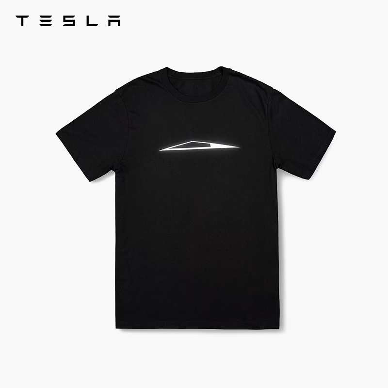 TESLA/特斯拉官方 赛博越野旅行车反光 T恤