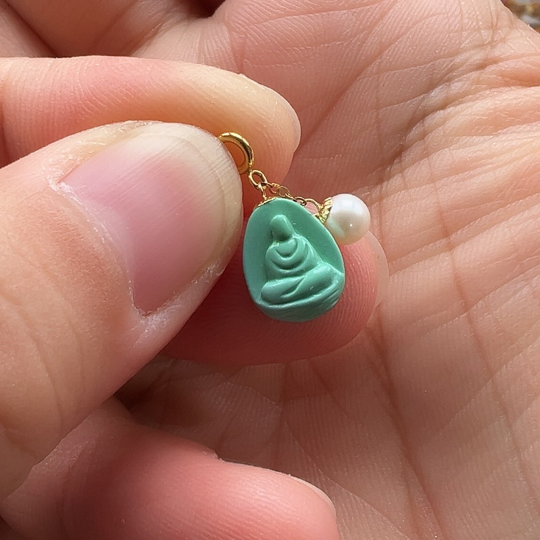 绿松石吊坠(不含链)未镶嵌