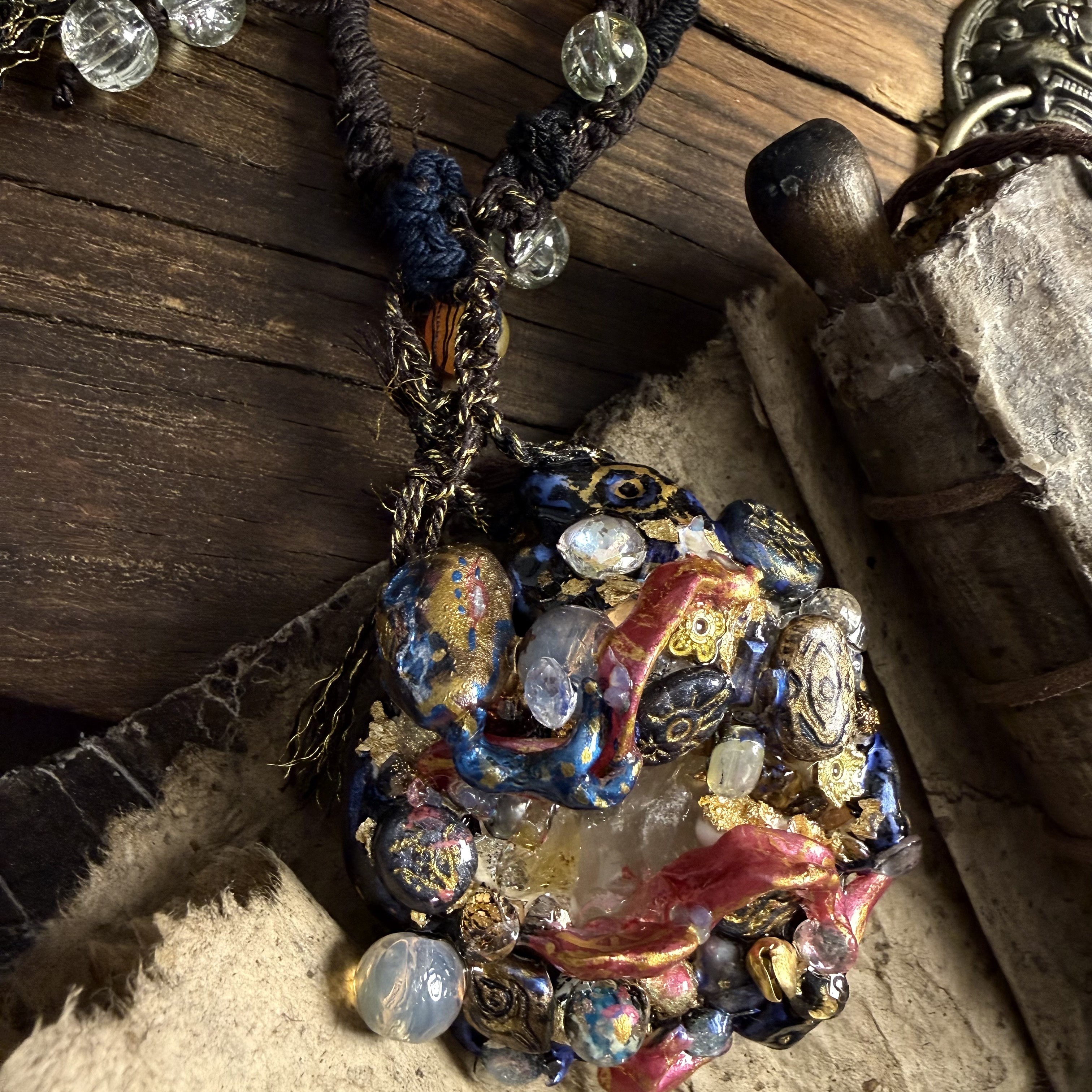 野生少女玄灵手作|掌心牌【斡旋】