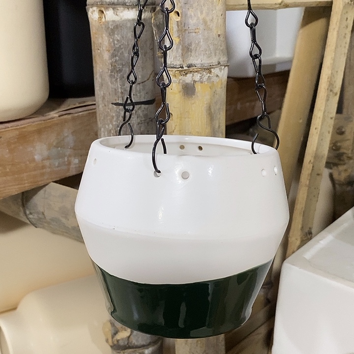 摆件陶陶盆有孔 瑕疵介意勿拍