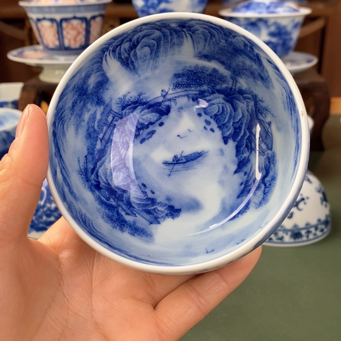 杯景德镇陶瓷手工手绘