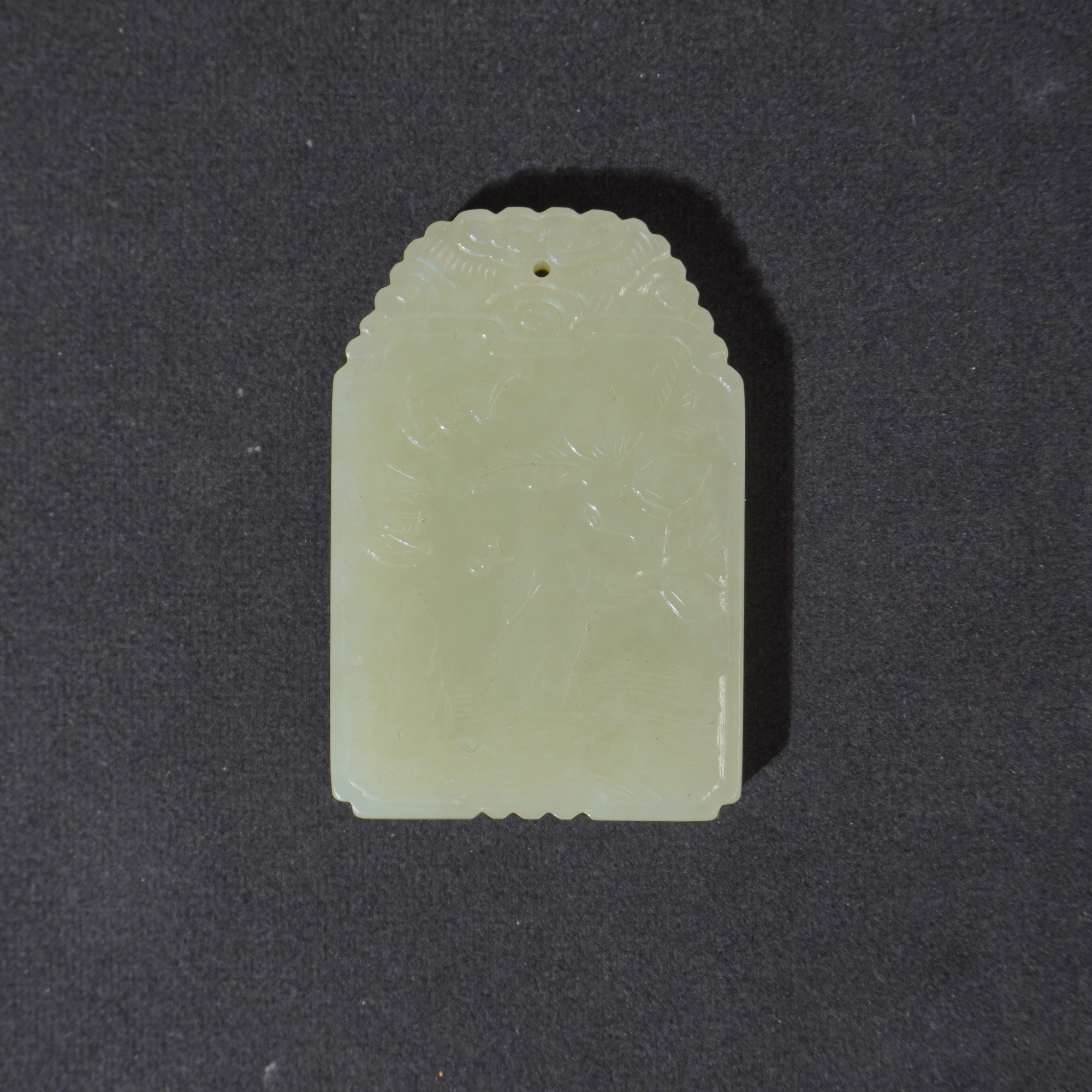 3NK18 清 和田玉子冈诗文牌