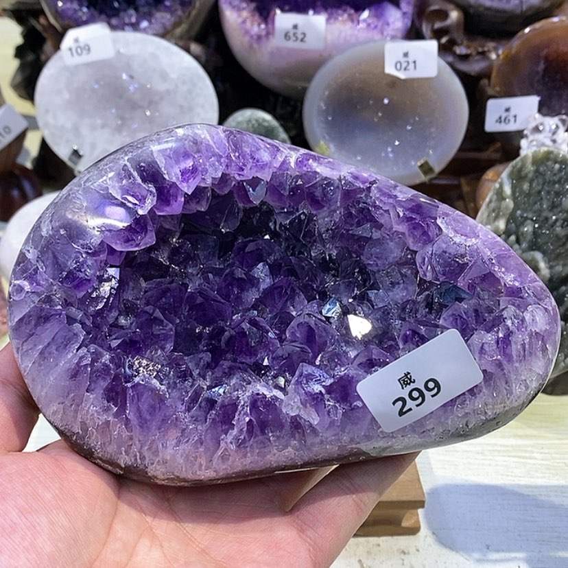 【闪购商品】水晶天然水晶摆件未镶嵌小****