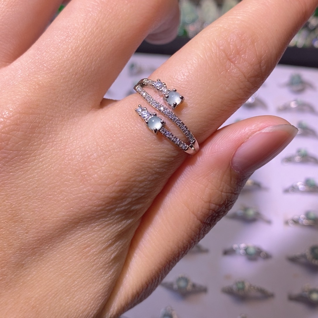 翡翠未镶嵌颈饰天然