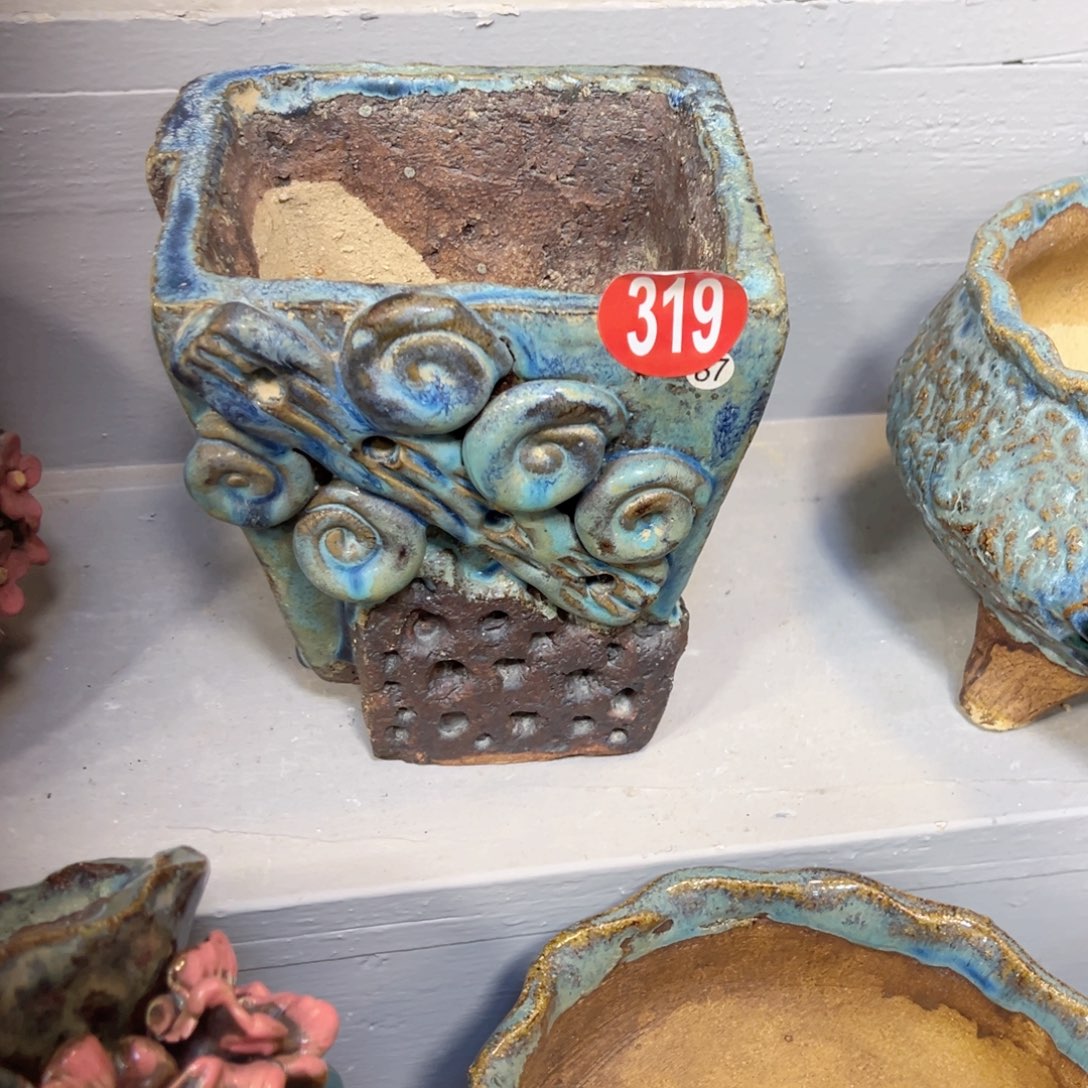 陶瓷微瑕319 号陶然花盆