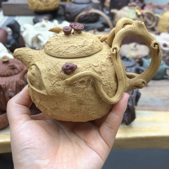 紫砂茶壶木*紫砂艺术学院的