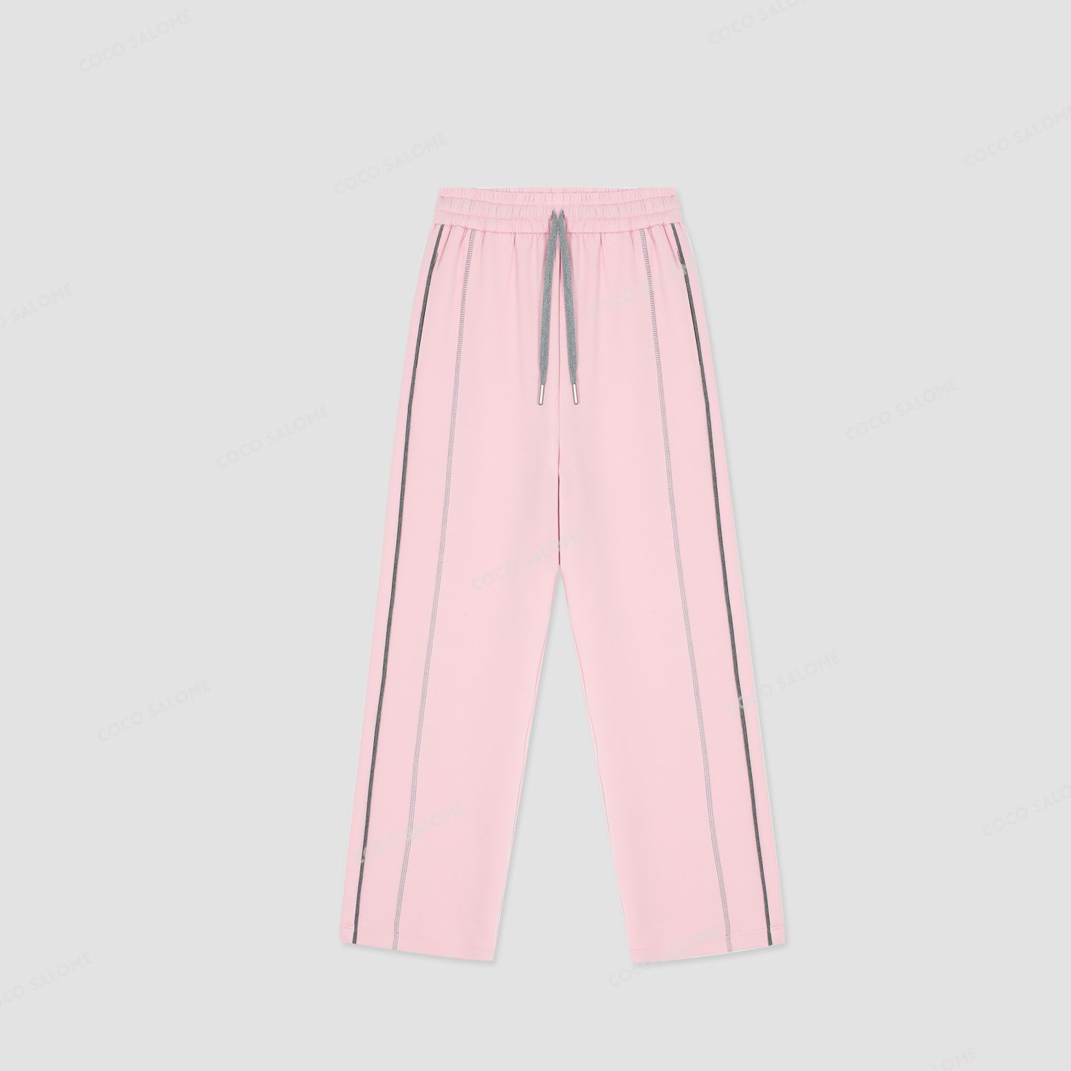 安安推荐【运动少女】新款曼巴棉撞色设计休闲裤BL-CKS51125703W