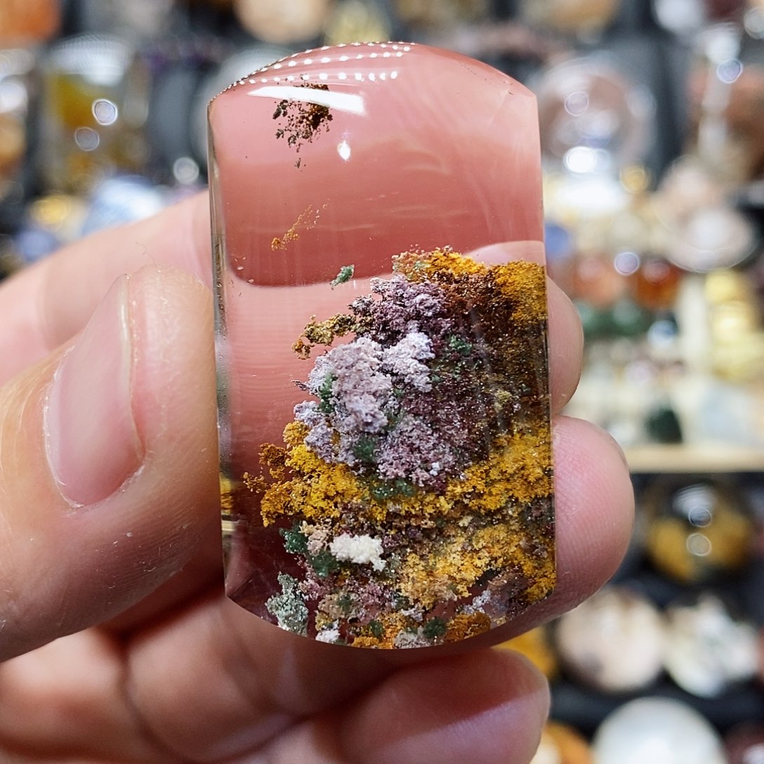 水晶颈饰未镶嵌天然精致水晶吊坠